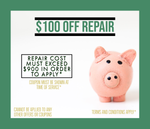 $100 OFF REPAIR