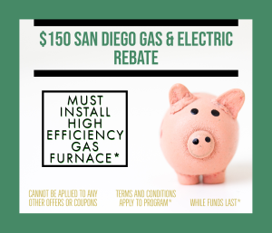 $150 SDGE REBATE